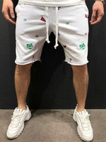 Trendy spodenki marki męskie spodenki żebrak haftowane modne spodnie 5 Piont letnie spodnie sportowe na świeżym powietrzu Casual Street Hip Hop krótkie spodnie 5